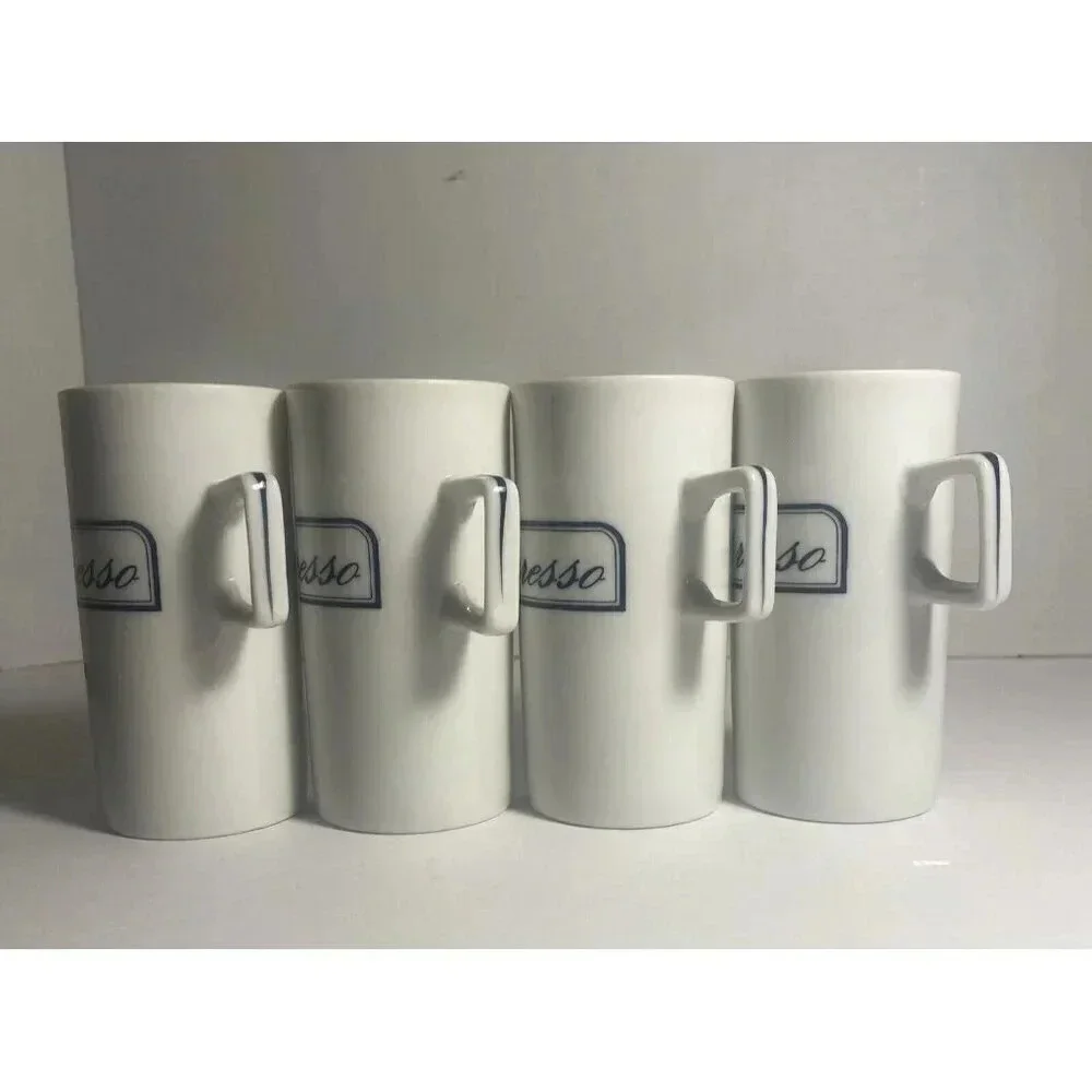 4 Style Setter Espresso Handled Cups Made in Japan 4" Excellent Condition - Picture 3 of 6